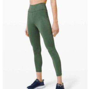 Lululemon Invigorate High-Rise Tight 25" - Algae